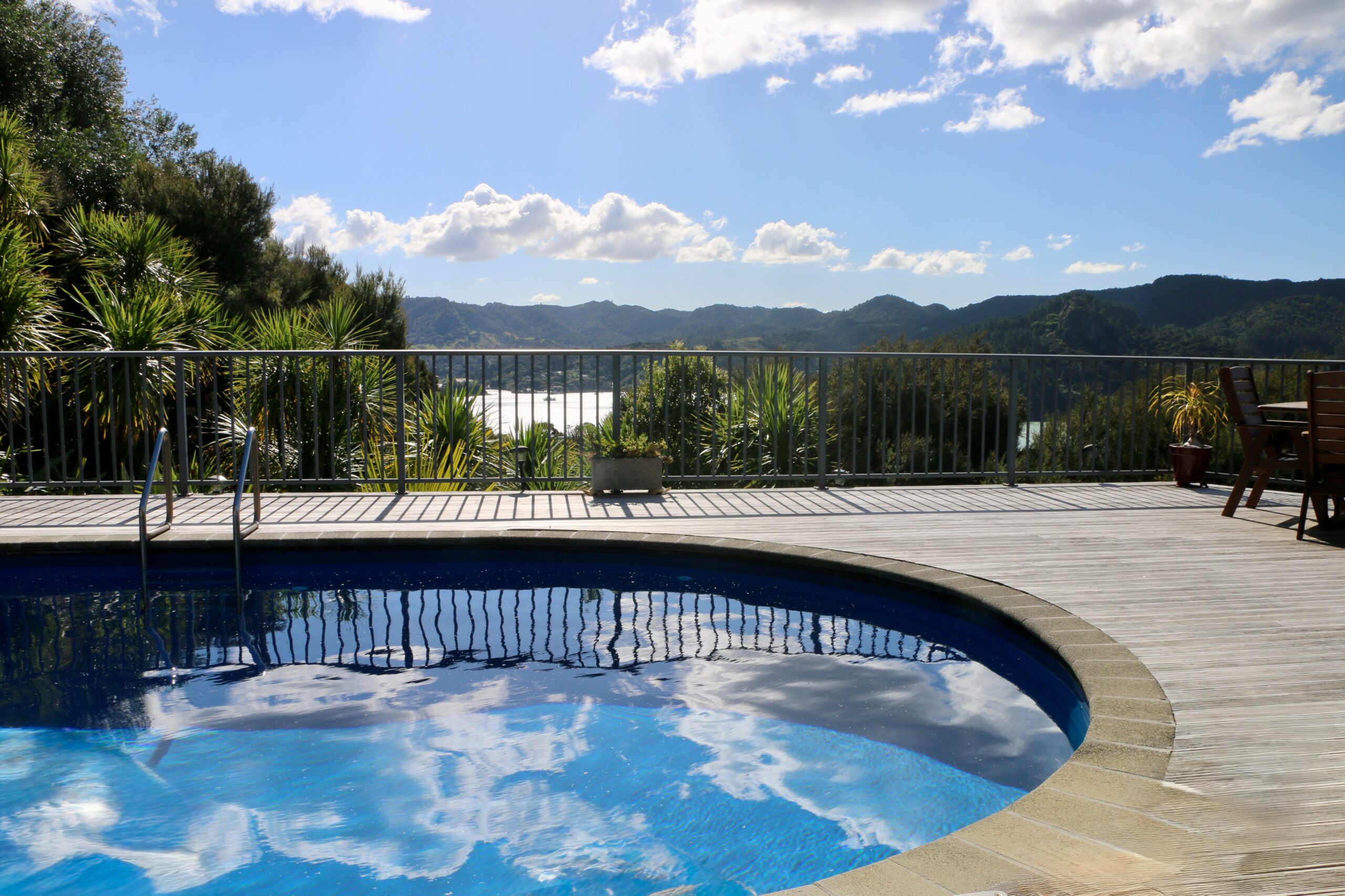 View of Whangaroa Harbour from Kings View Lodge